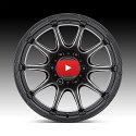 Fuel Variant D791 Matte Black Custom Truck Wheels 5